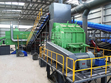 中意機械：山西建筑裝修垃圾處理現場